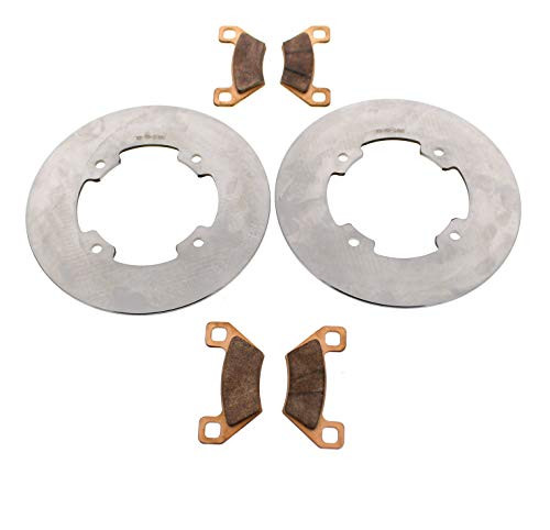2012 Arctic Cat 1000 GT Front MudRat Brake Rotors & Severe Duty Brake Pads