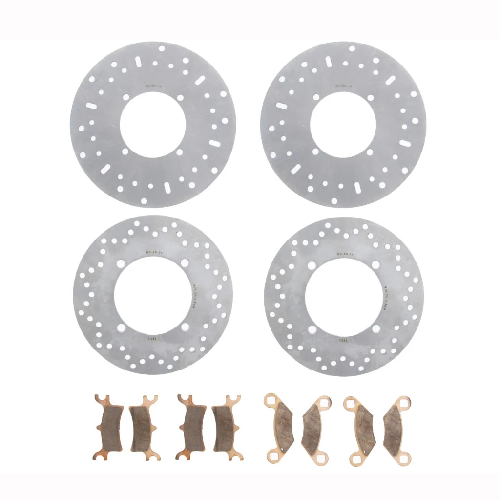 2015 Polaris Sportsman 570 EFI Forest Quad Front & Rear Brake Rotors & Pads