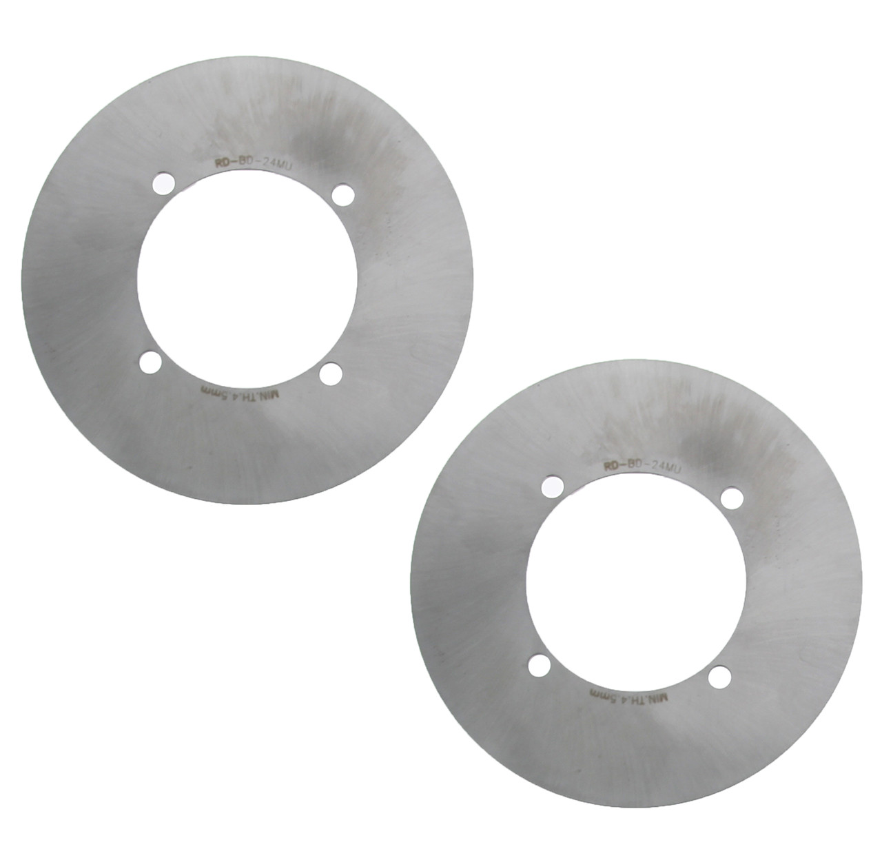 Front Rear MudRat Rotors MudRat Brake Pads 2016 Polaris Ranger Crew XP 900-6 EPS