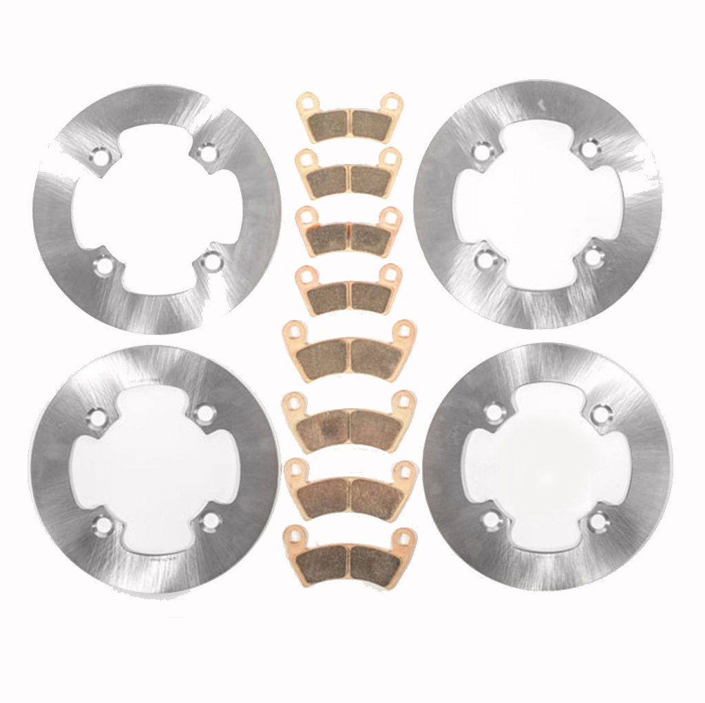 2016 Polaris General 1000 EPS Front & Rear MudRat Brake Rotors & Pads