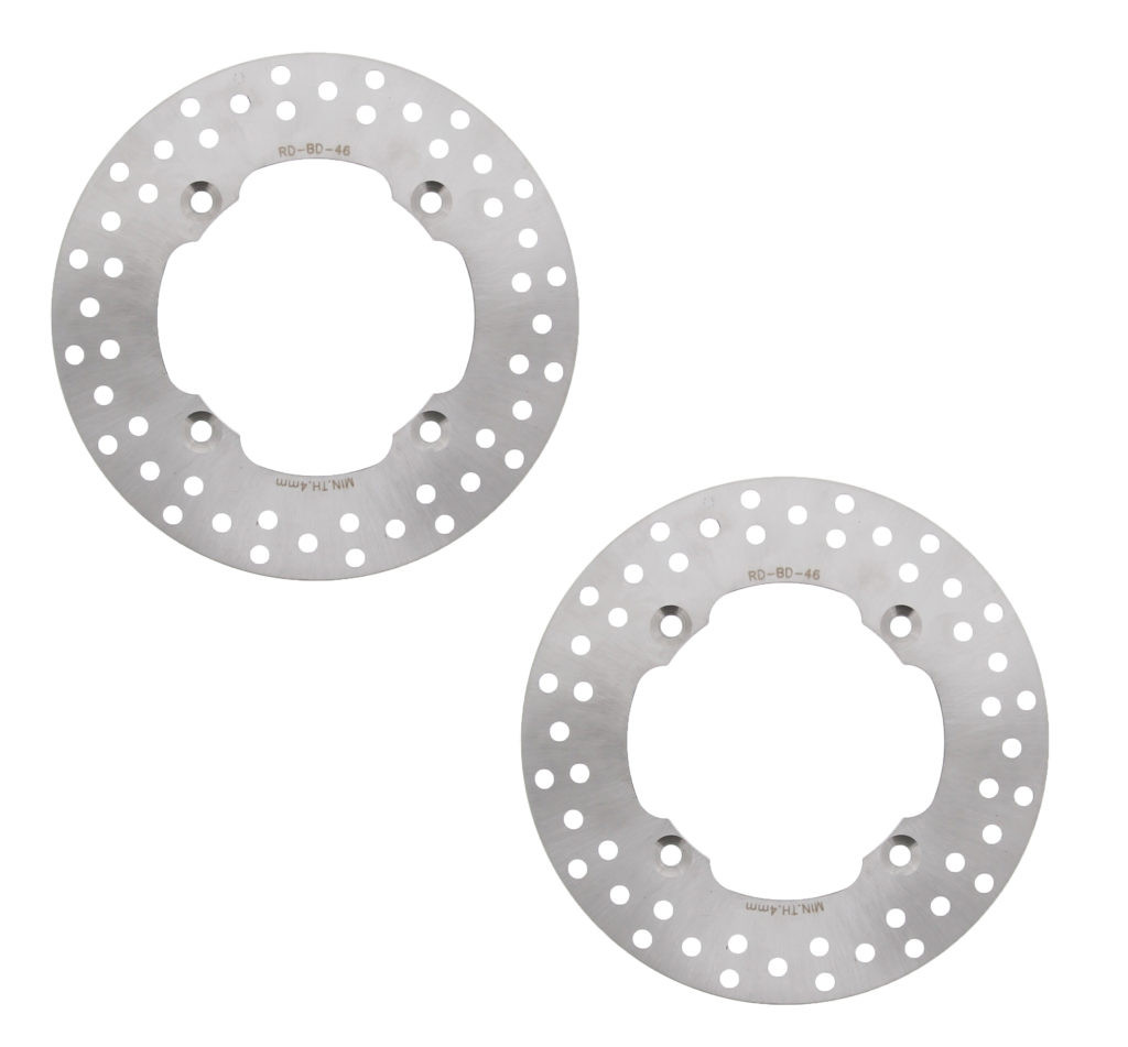 2017 Can-Am Commander Max Limited 1000 Front & Rear Brake Rotors & Brake Pads