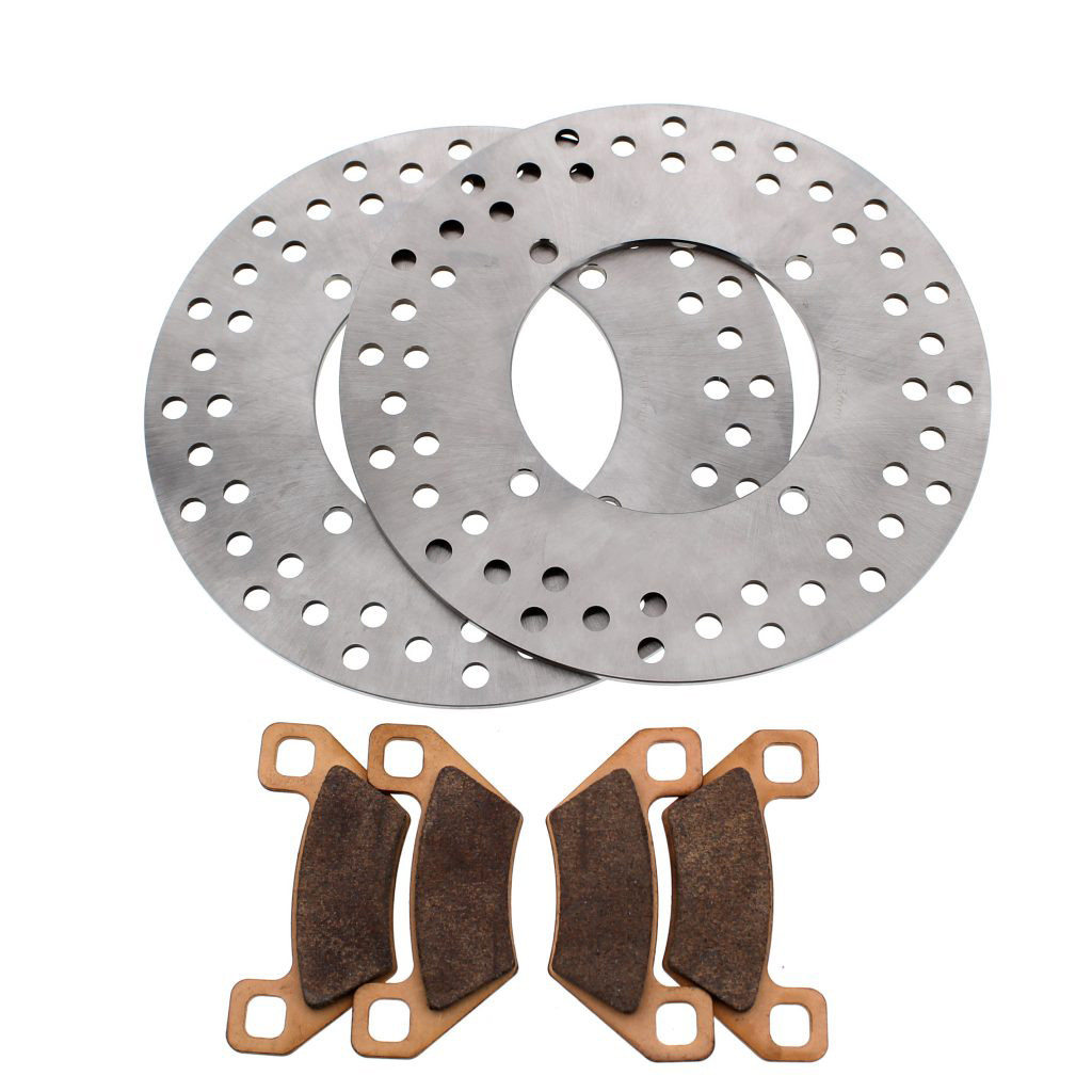 2010 Arctic Cat TRV 700 H1 EFI Front Brake Rotors & Severe Duty Brake Pads