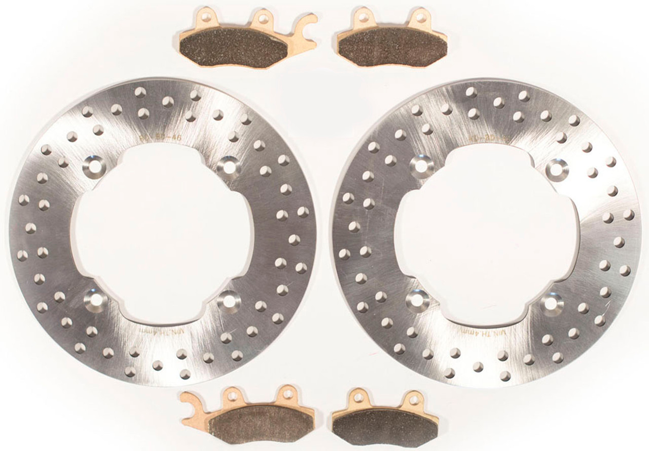 2017 Can-Am Maverick XC 1000R 4x4 Front Brake Rotors and Brake Pads
