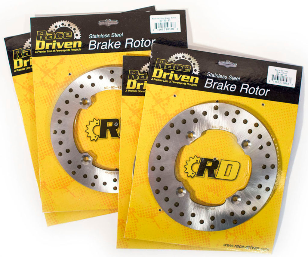 2016 Can-Am Commander Max DPS 800R 4x4 Front and Rear Brake Rotors Discs