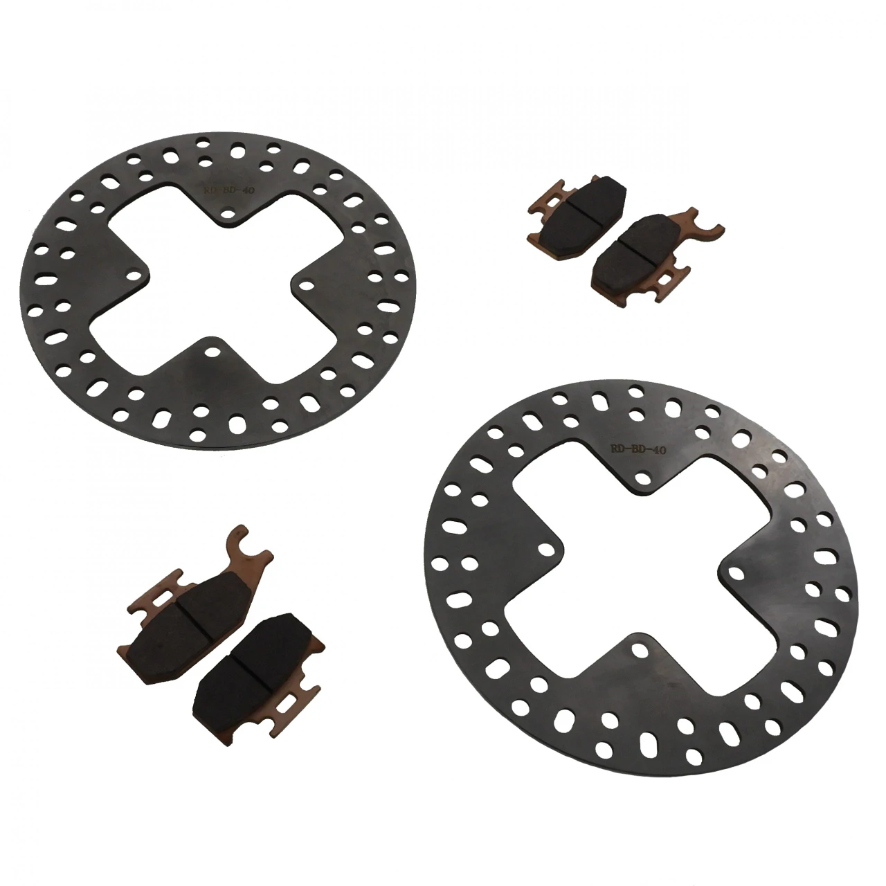 2006 Can-Am Outlander Max Limited 800 Front Brake Rotors & Brake Pads