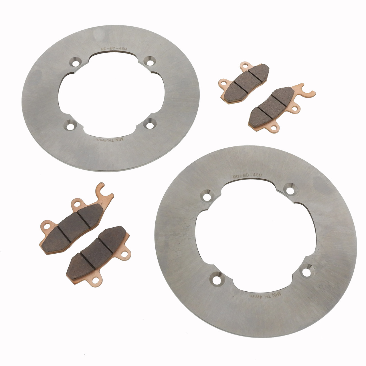 2014-2016 Can-Am Maverick XXC DPS 1000R Front MudRat Brake Rotors & Brake Pads