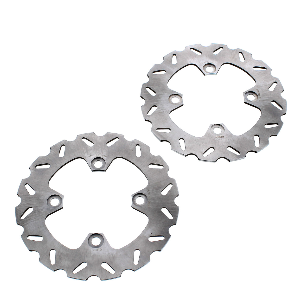 Brake Rotors & Pads for Kawasaki KVF750 Brute Force 4x4i 2012-2014 Front RipTide