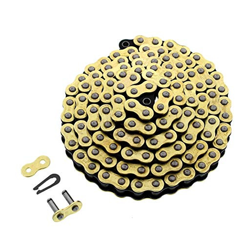Gold MX Series Gold CZ Chain 428-136 Non O-Ring Chain 136 Link Motorcycle