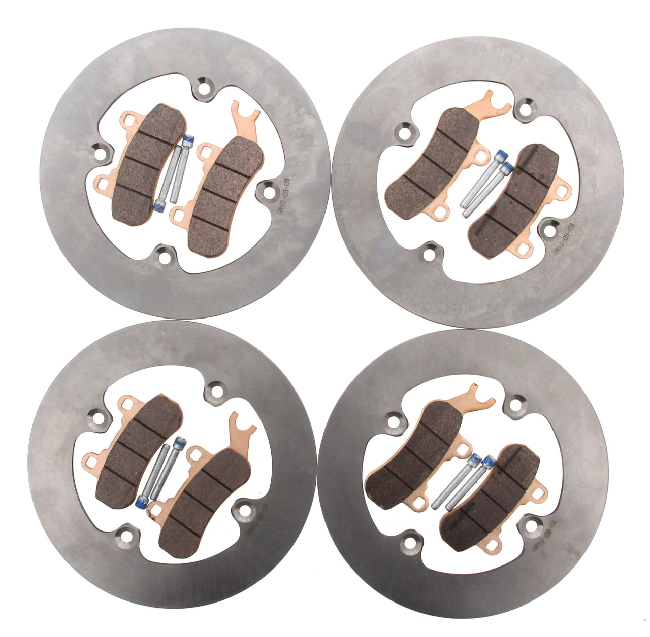 Brake Rotors & Pads fit Can-Am Maverick Sport 1000 XMR 2019 - 2023 Front & Rear