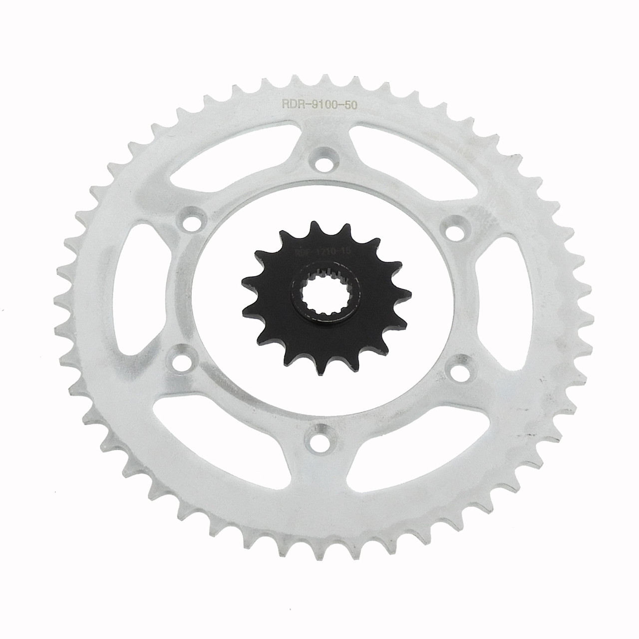 1991-2006 KTM 250 EXC 15 Tooth Front & 50 Tooth Rear Sprocket