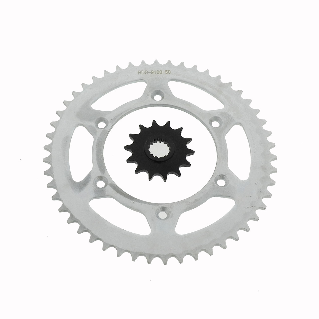 1991-1999 KTM 250 EXC 14 Tooth Front and 50 Tooth Rear Sprocket