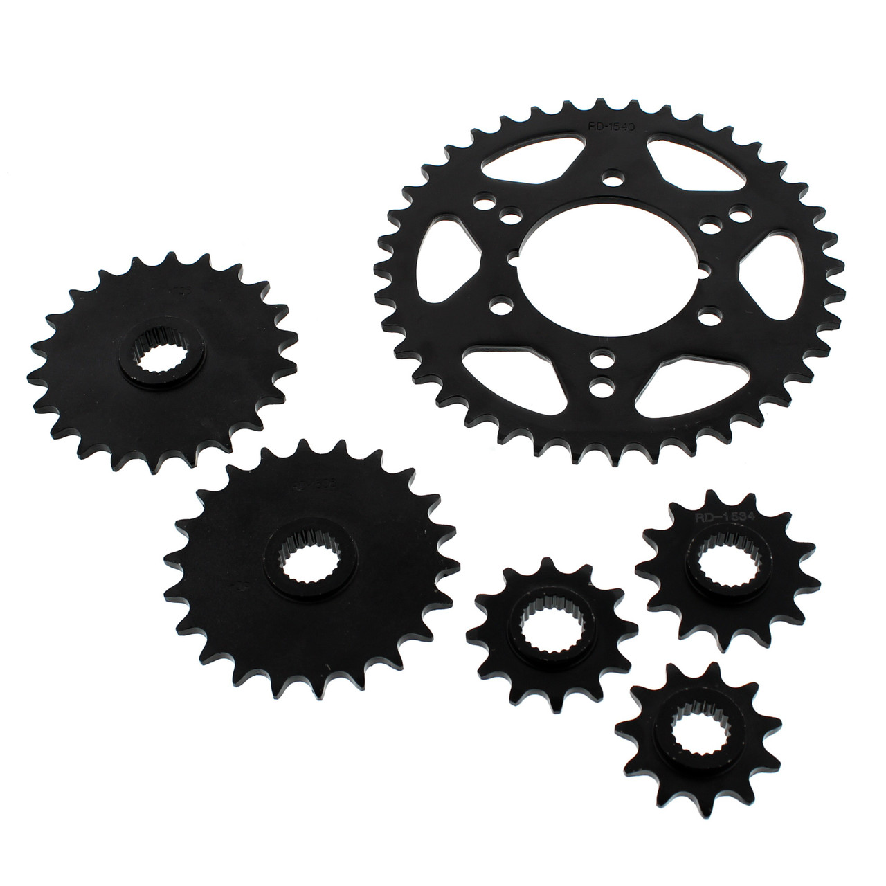 1994 1995 Polaris 300 4X4 Steel Sprocket Complete Set