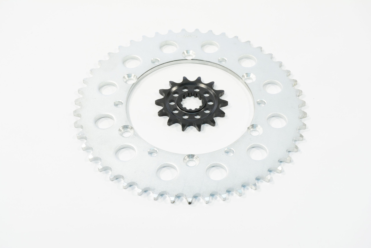 2006-2014 Kawasaki KX450F KX 450 F14 Tooth Front & 47 Tooth Rear Silver Sprocket