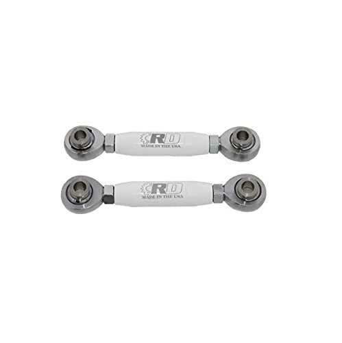 Rear Sway Bar Links  for Polaris 1000 RZR XP Turbo 2016 White x2 by Race-Driven