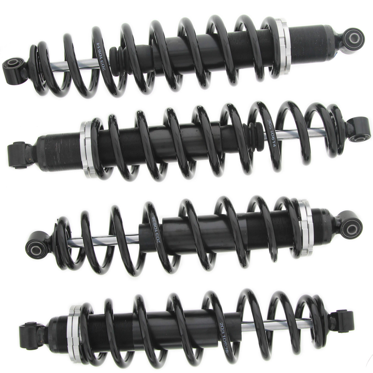 Shocks for Polaris Ranger 500 4x4 2009 2010 Front & Rear Gas by Race-Driven