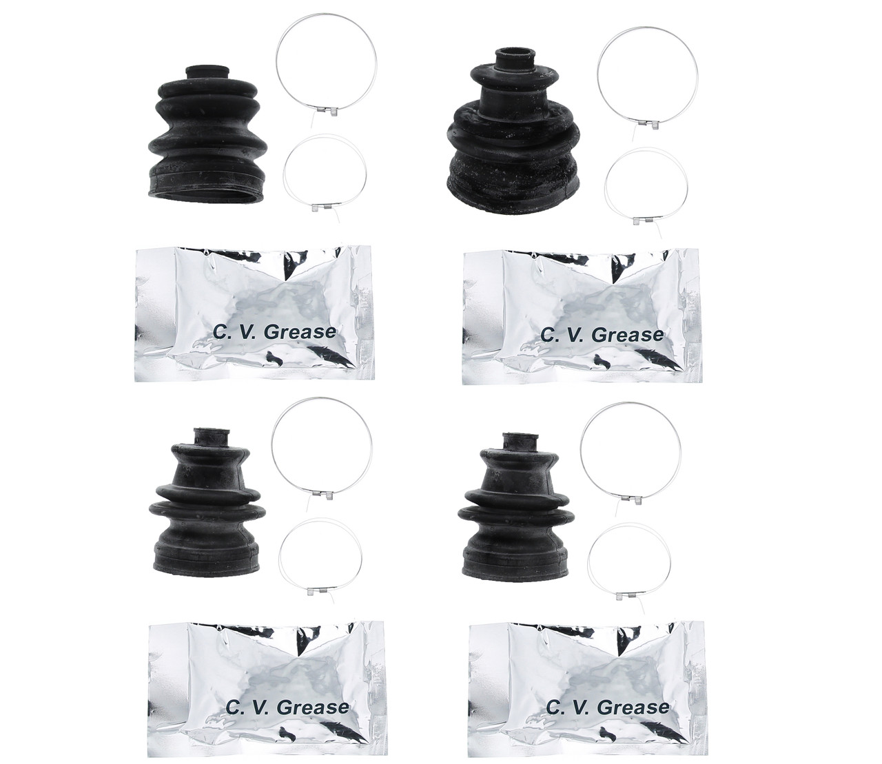 CV Boot Kit for Polaris Sportsman 570 2014 - 2017 Front & Rear Inner & Outer