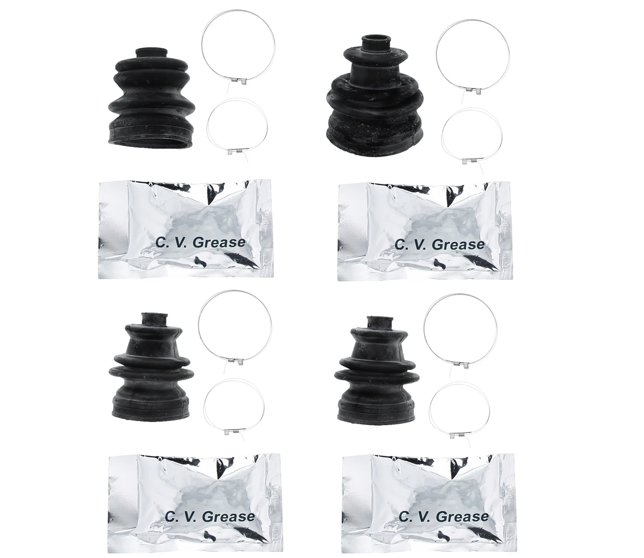 CV Boot Kit for Polaris Sportsman 500 2013 Front and Rear Inner and Outer