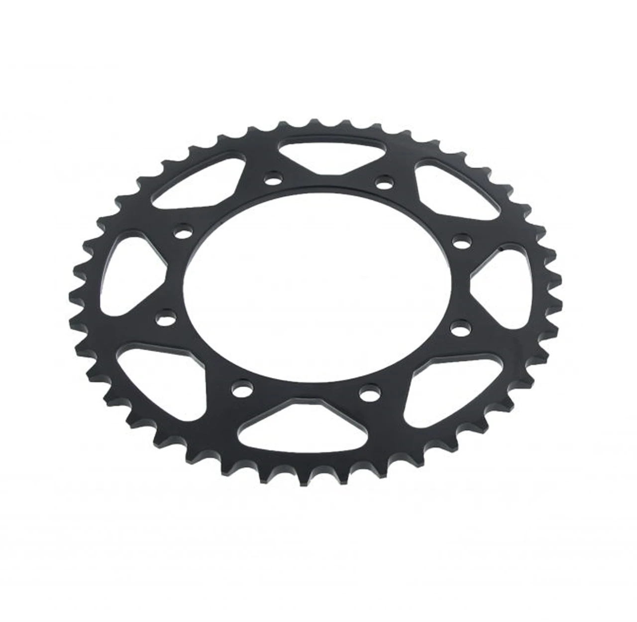 1990-2014 Kawasaki KLR650 KLR 650 14 Tooth Front & 43 Tooth Rear Black Sprocket