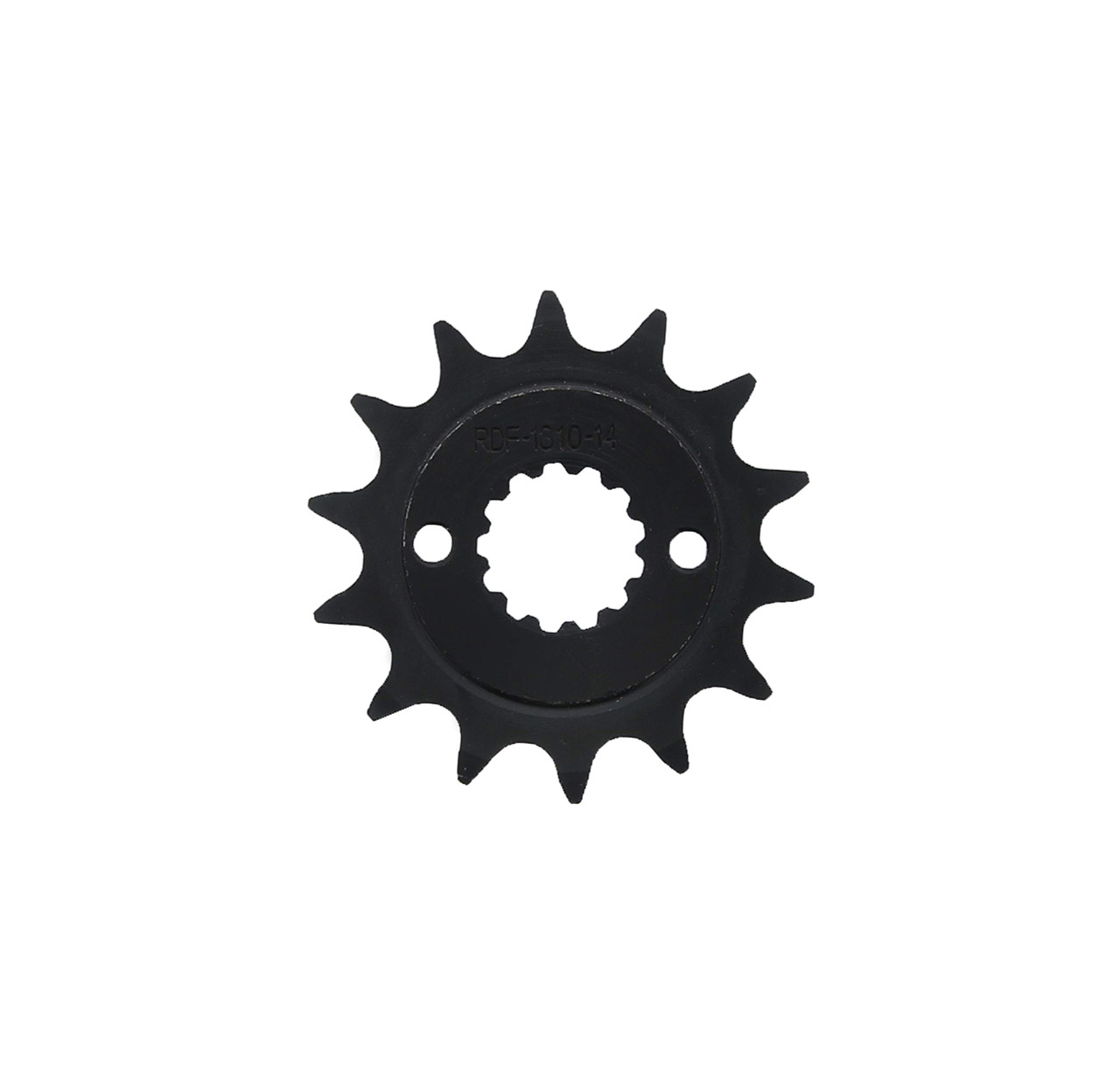 1990-2014 Kawasaki KLR650 KLR 650 14 Tooth Front & 43 Tooth Rear Black Sprocket