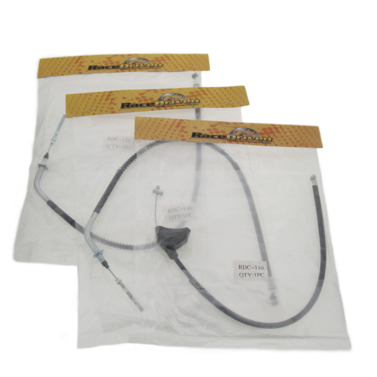 Front Brake Cables fit Yamaha Timberwolf YFB250 4x4 1994 - 2000 Upper and Lower