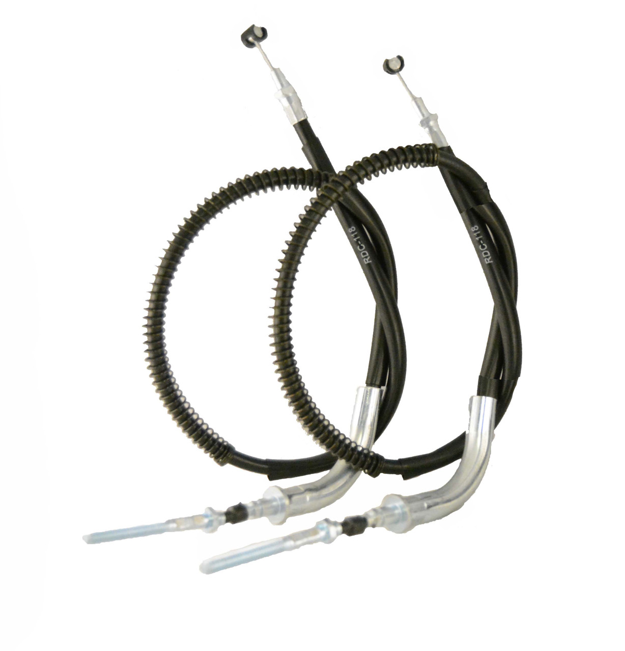 Front Brake Cables fit Yamaha Timberwolf YFB250 4x4 1994 - 2000 Upper and Lower