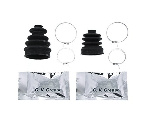 CV Boot Kit for Polaris ATV Pro 500 2002 Front Inner & Outer by Race-Driven