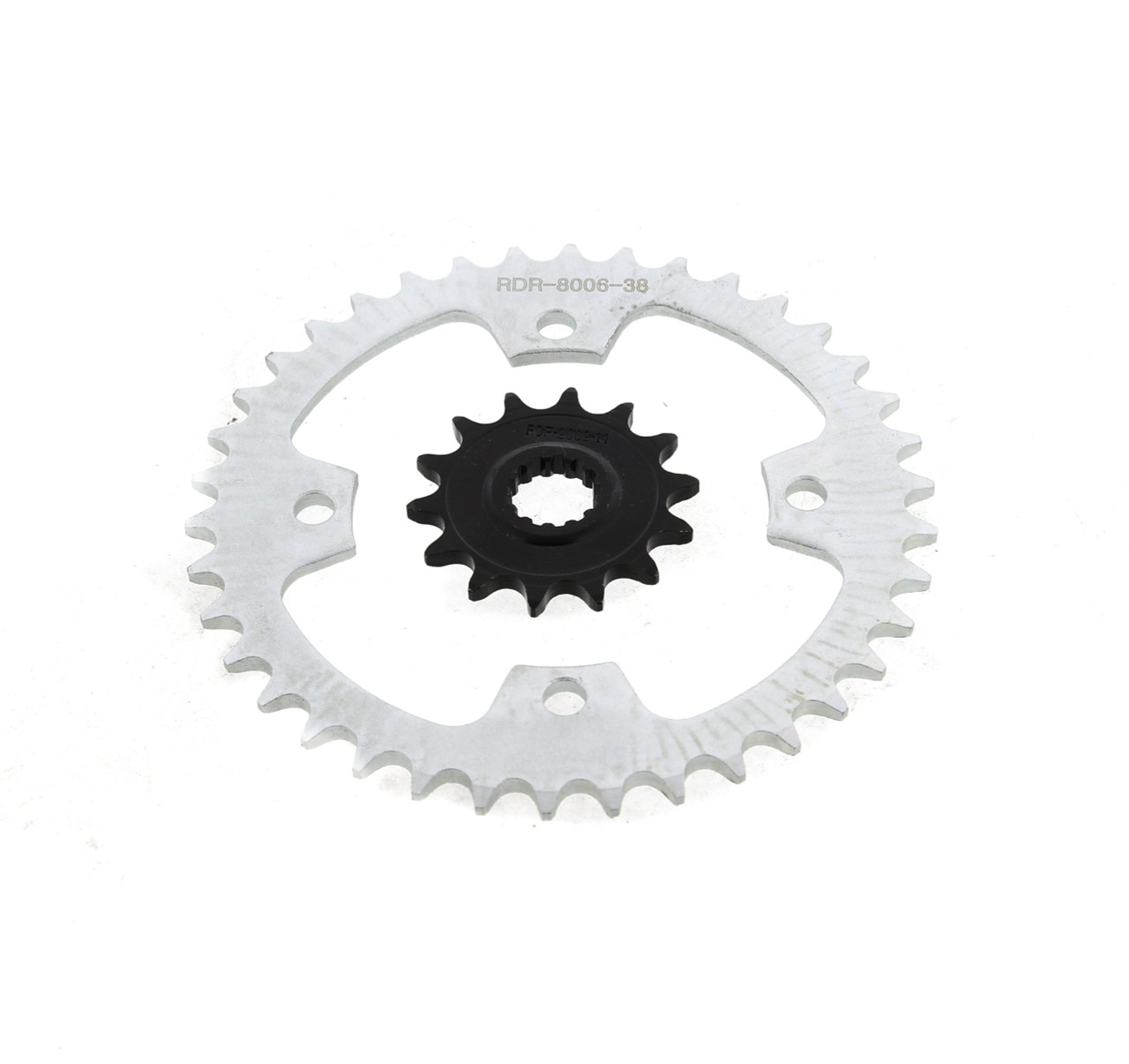 Sprocket set for Kawasaki KFX450R KFX450 2008 2009 2010 14T Front & 38T Rear
