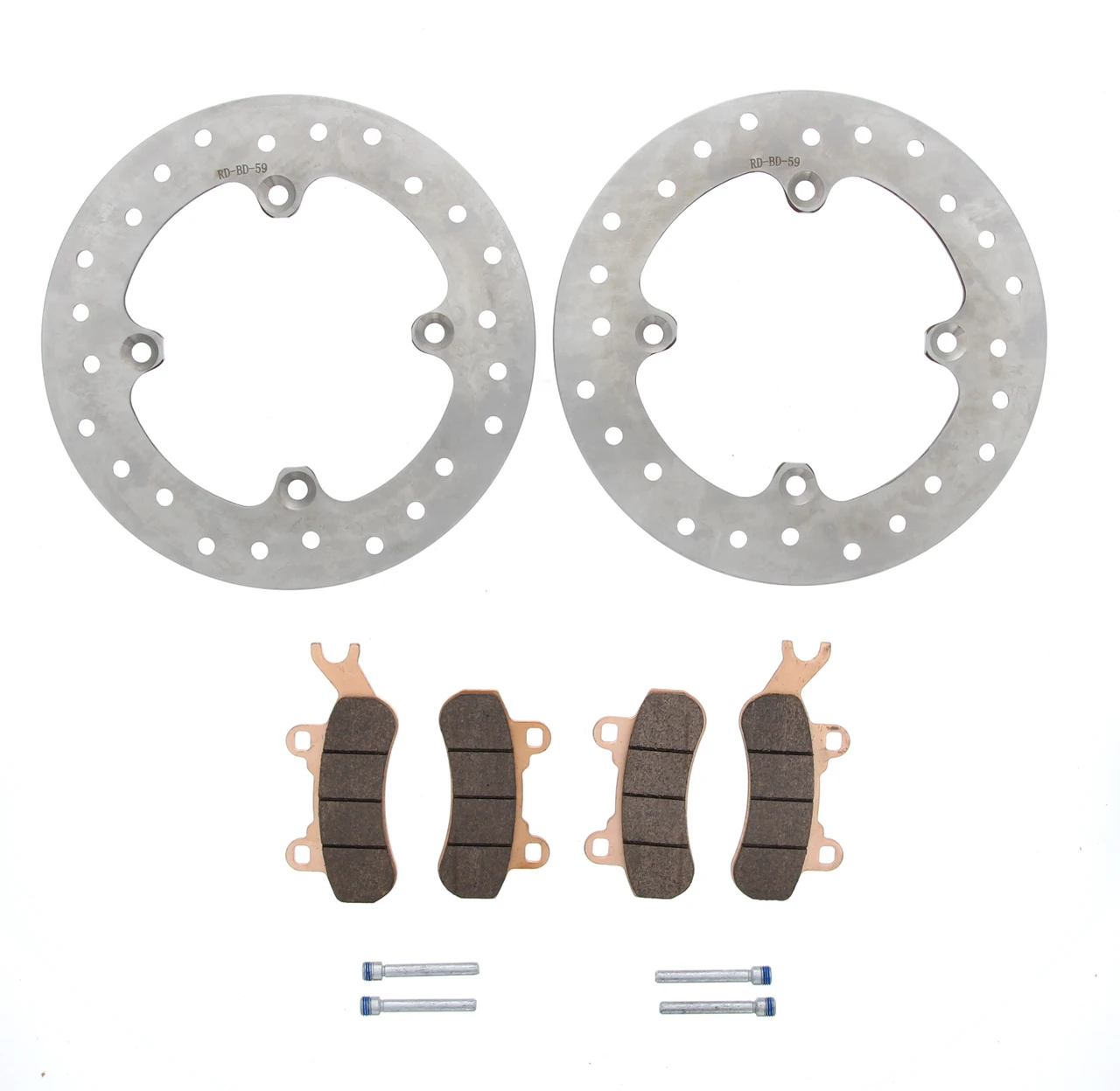 Brake Rotors and Brake Pads fit Can-Am Defender Max HD7 2022-2025 Rear Brakes