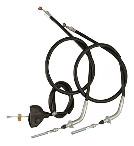 Brake Cables for Yamaha Timberwolf 250 YFB250 1993 - 1998 Upper & Lower Front
