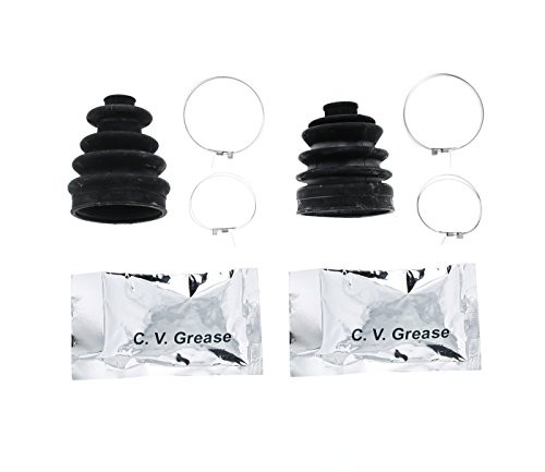 CV Boot Kit for Polaris Scrambler 500 2010 Front Inner & Outer by Race-Driven