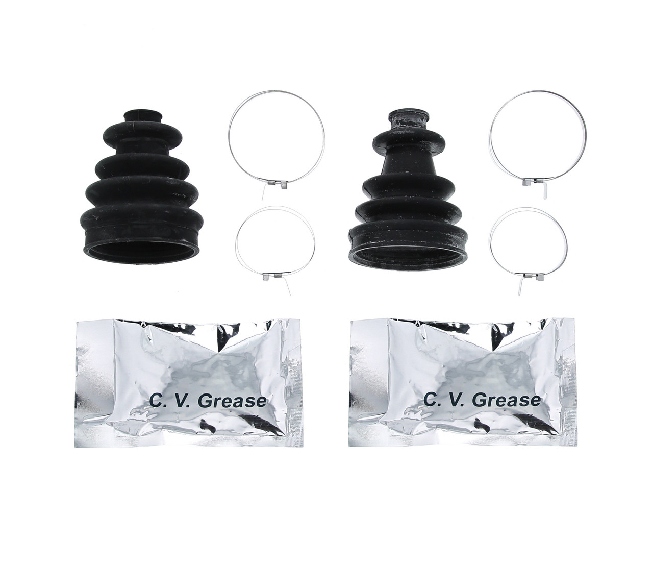 CV Boot Kit for Polaris Sportsman 800 2005 Front Inner and Outer by Race-Driven