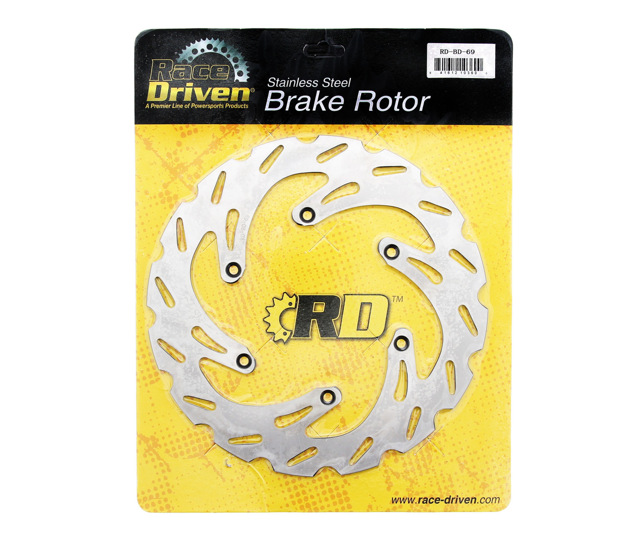 Brake Rotor & Brake Pads for Yamaha YZ125 2001-2007 Front RipTide by Race-Driven