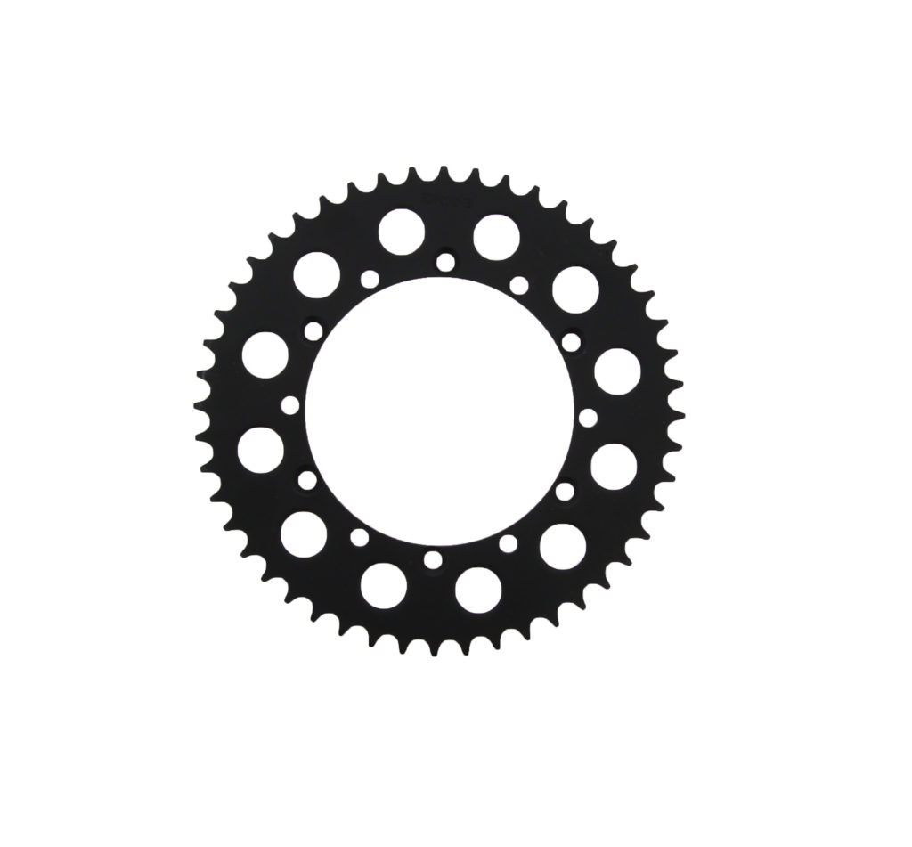 14T Front & 48T Rear Black Sprocket for Kawasaki KLX650R 1993-96 by Race-Driven