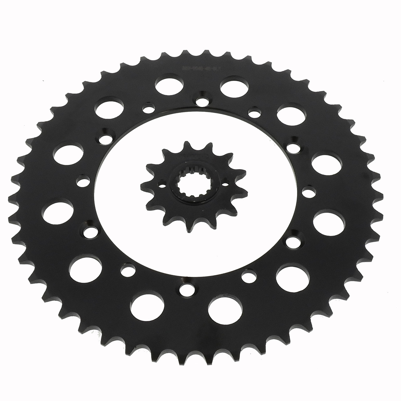 Kawasaki KLX250 S 13T Front And 48T Rear Black Sprocket 2006-2007, 2009-2015