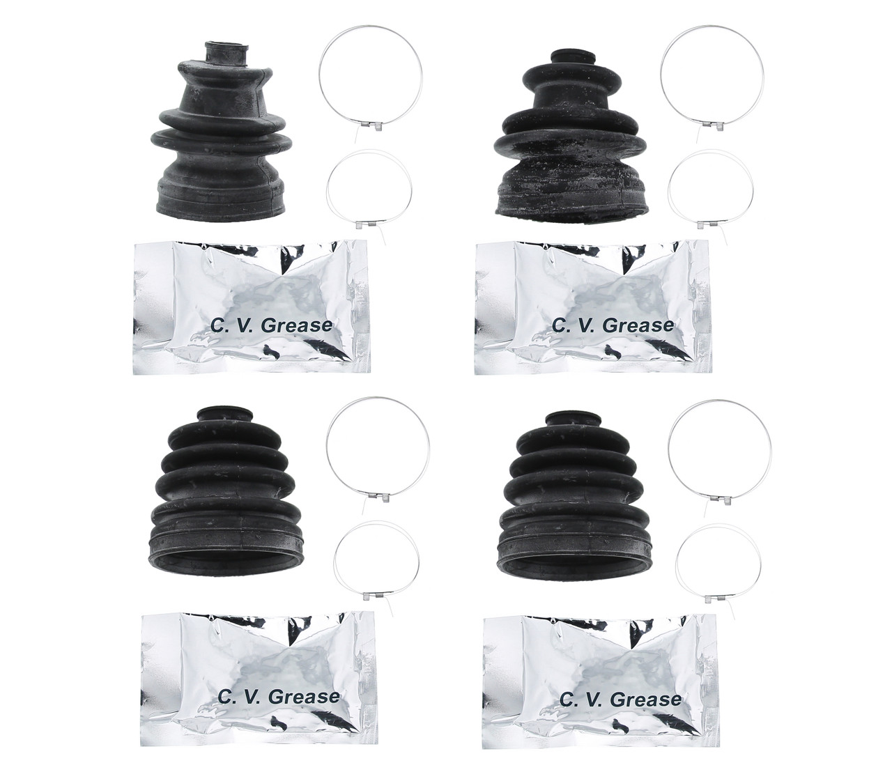 CV Boot Kit for Polaris Sportsman Ace 570 2015 Front and Rear Inner and Outer