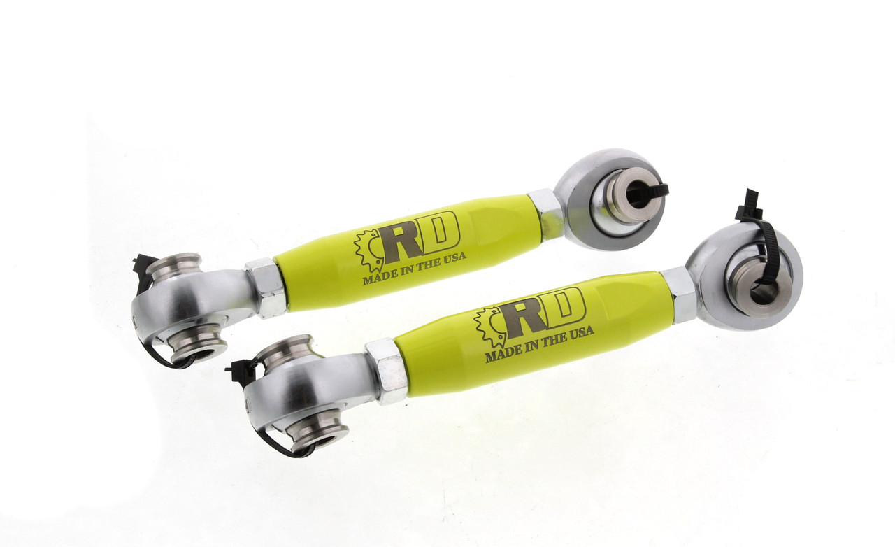 Front Sway Bar Links fit Polaris General 1000 2016-26 Lime Green by Race-Driven