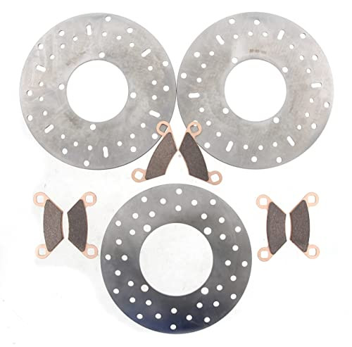 Brake Rotors & Pads fit Polaris Sportsman 450 Utility 2021 - 2025 Front and Rear