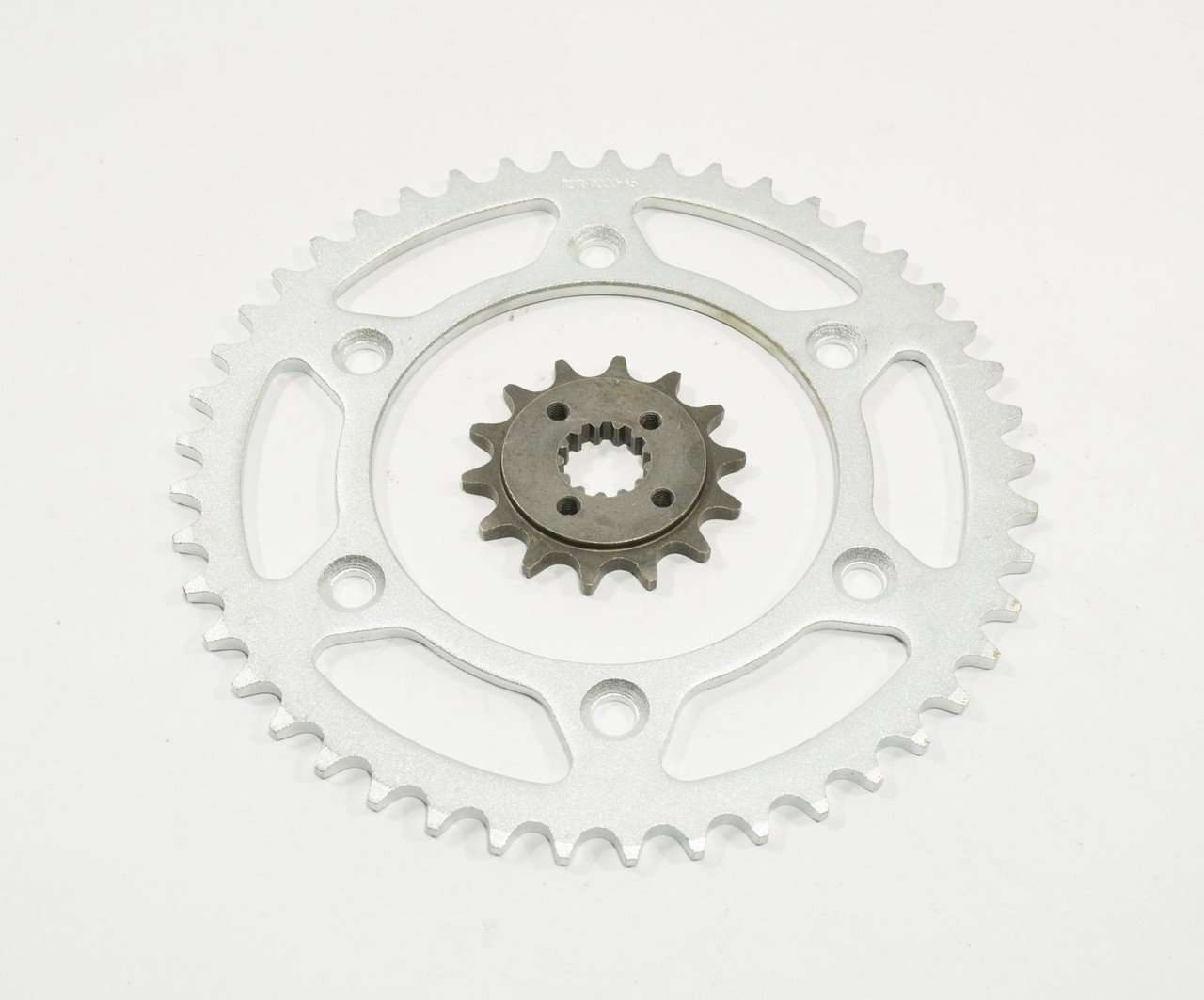 1993-2013 Honda XR650 L XR650L 14 Tooth Front and 45 Tooth Rear Sprocket