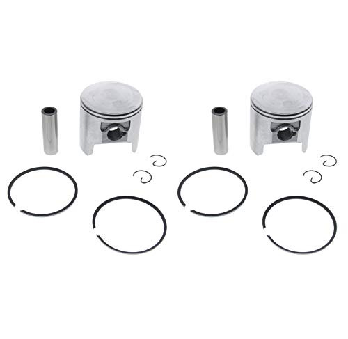 1983 Ski-Doo Blizzard 9700 534cc Piston Kit x2 Snowmobile by Race-Driven