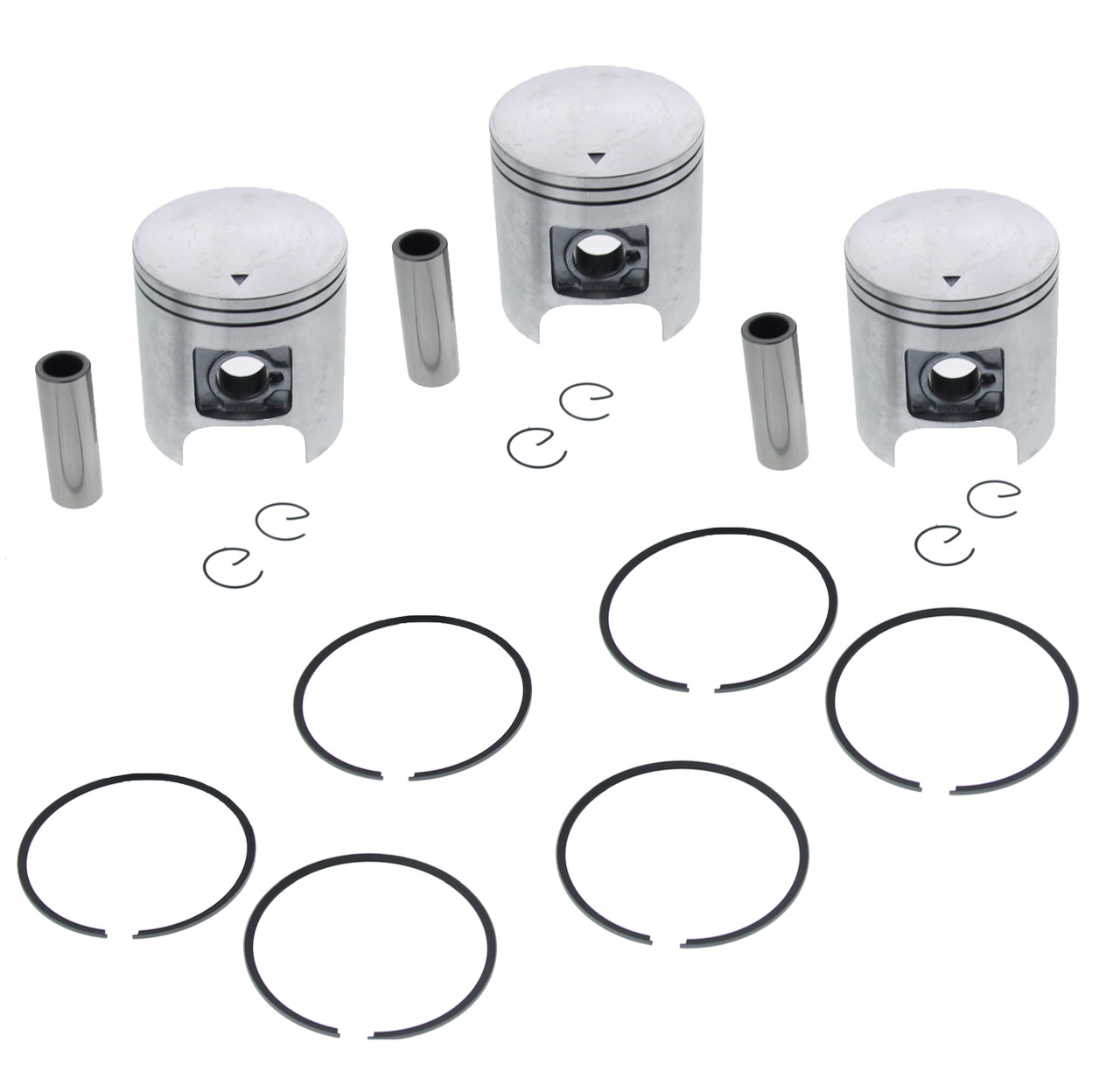 Piston Kit for Polaris Indy XLT SKS 580 1993 1994 x3 Snowmobile by Race-Driven