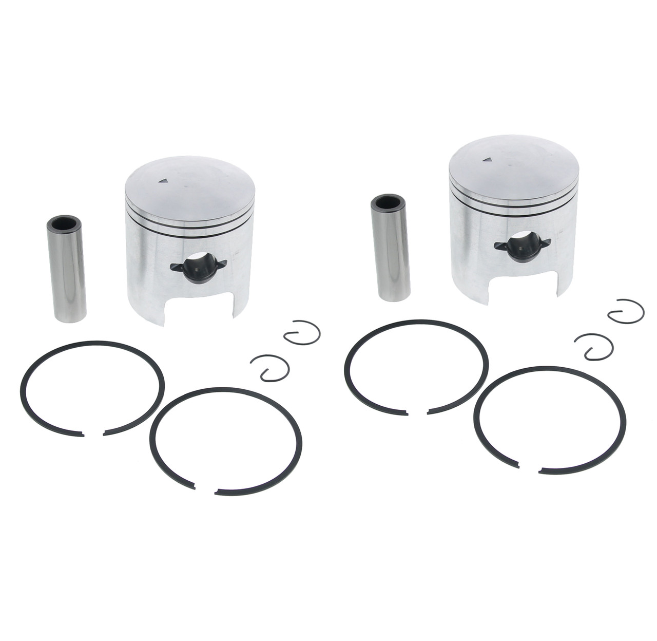 Piston Kit fits Arctic Cat Cougar 1991 - 1994 Snowmobile by Race-Driven x2