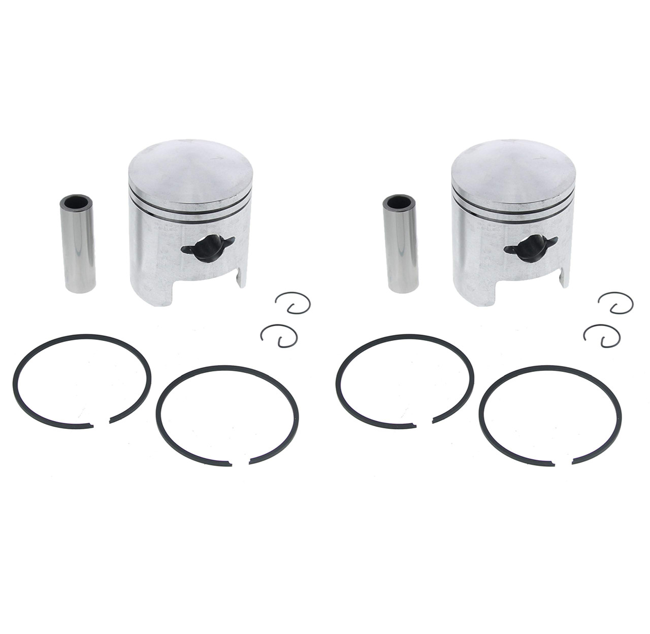Piston Kit fits Arctic Cat Jag 340 Deluxe 1988-1990 Snowmobile by Race-Driven x2