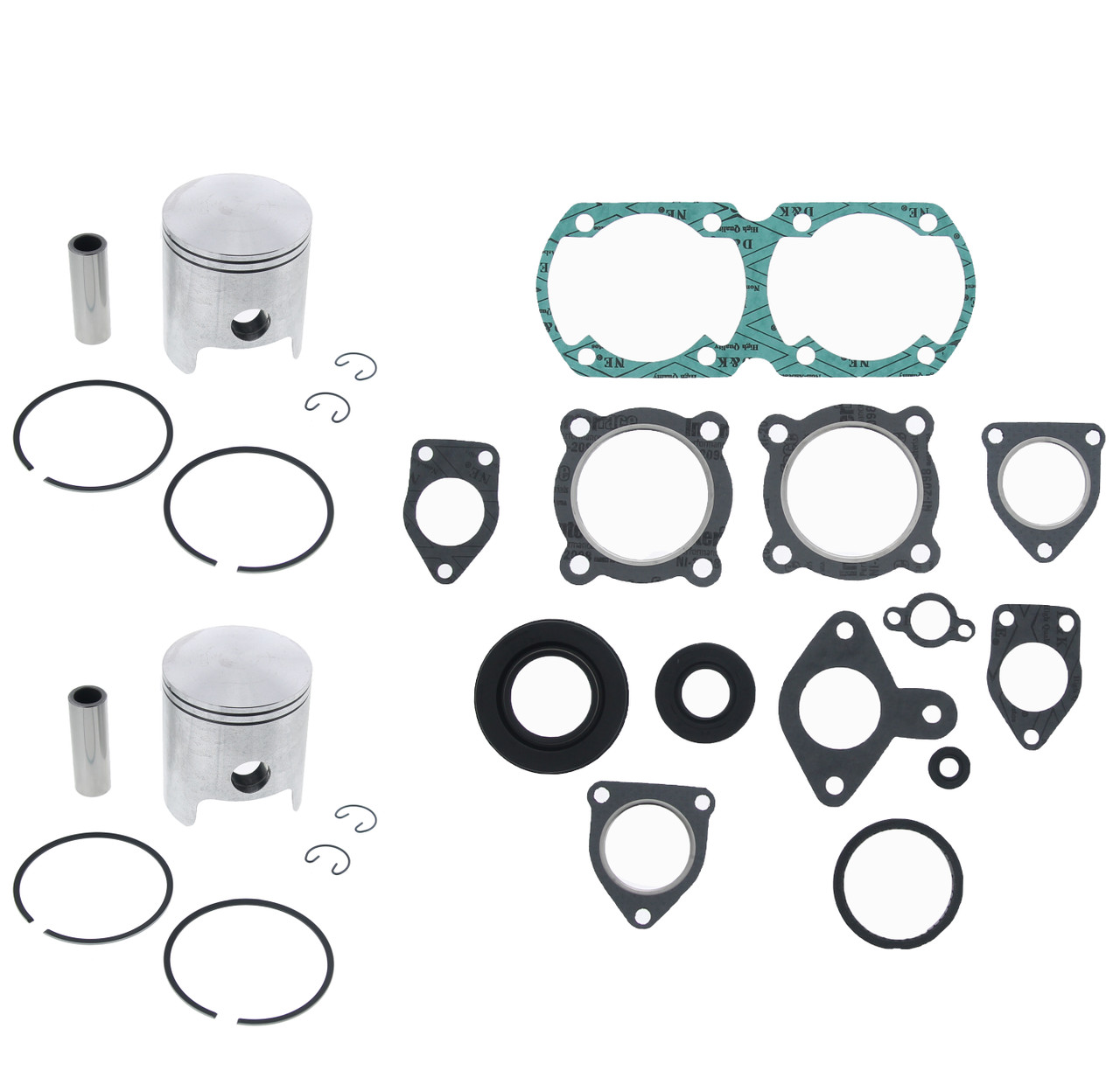 Piston & Gasket Kit for Yamaha Ovation CS340 1989 1990 1993-2000 by Race-Driven