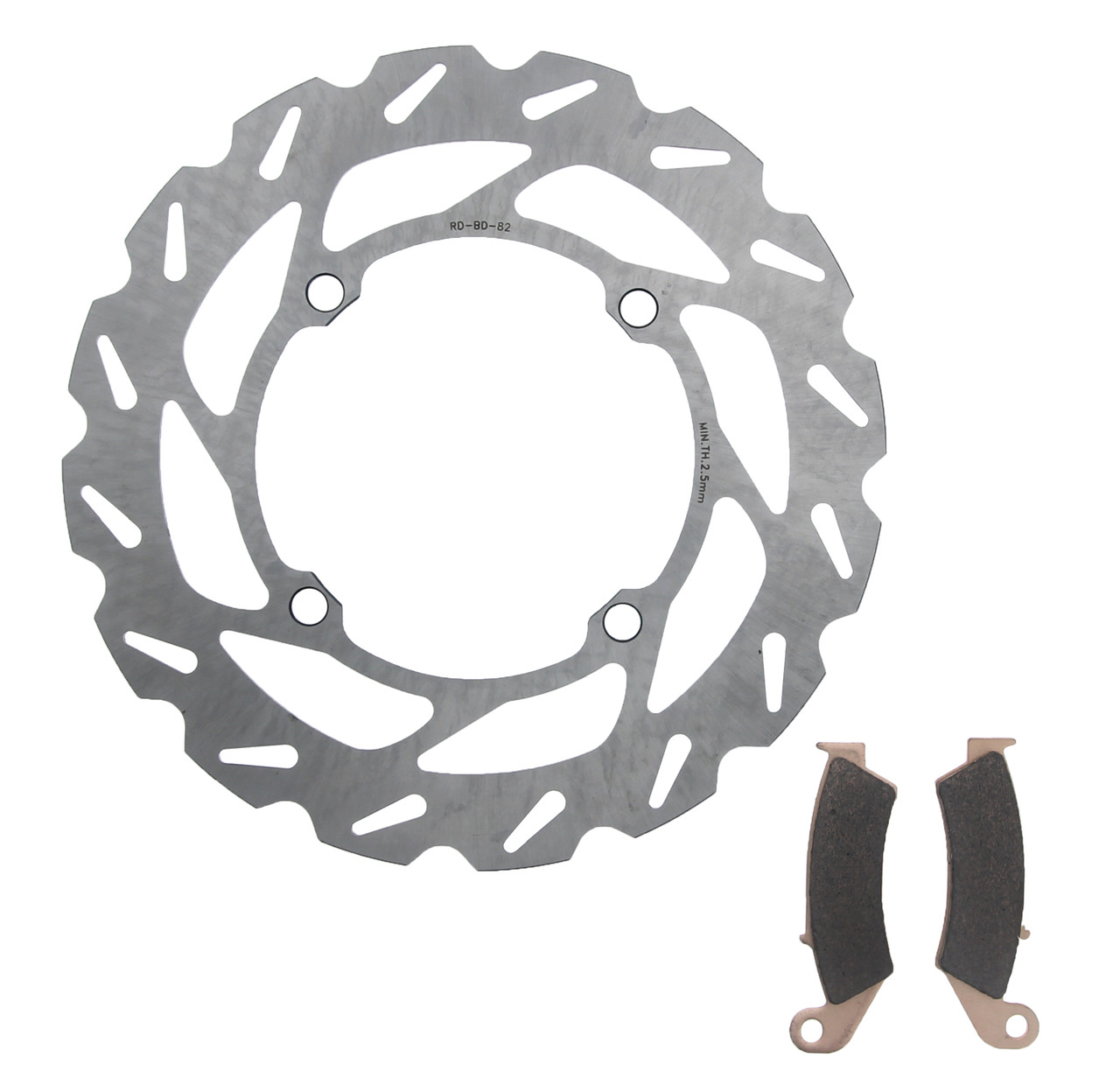 06-16 fits Suzuki RMZ450 RM-Z450 Front RipTide Disc and Brake Pad by Race-Driven