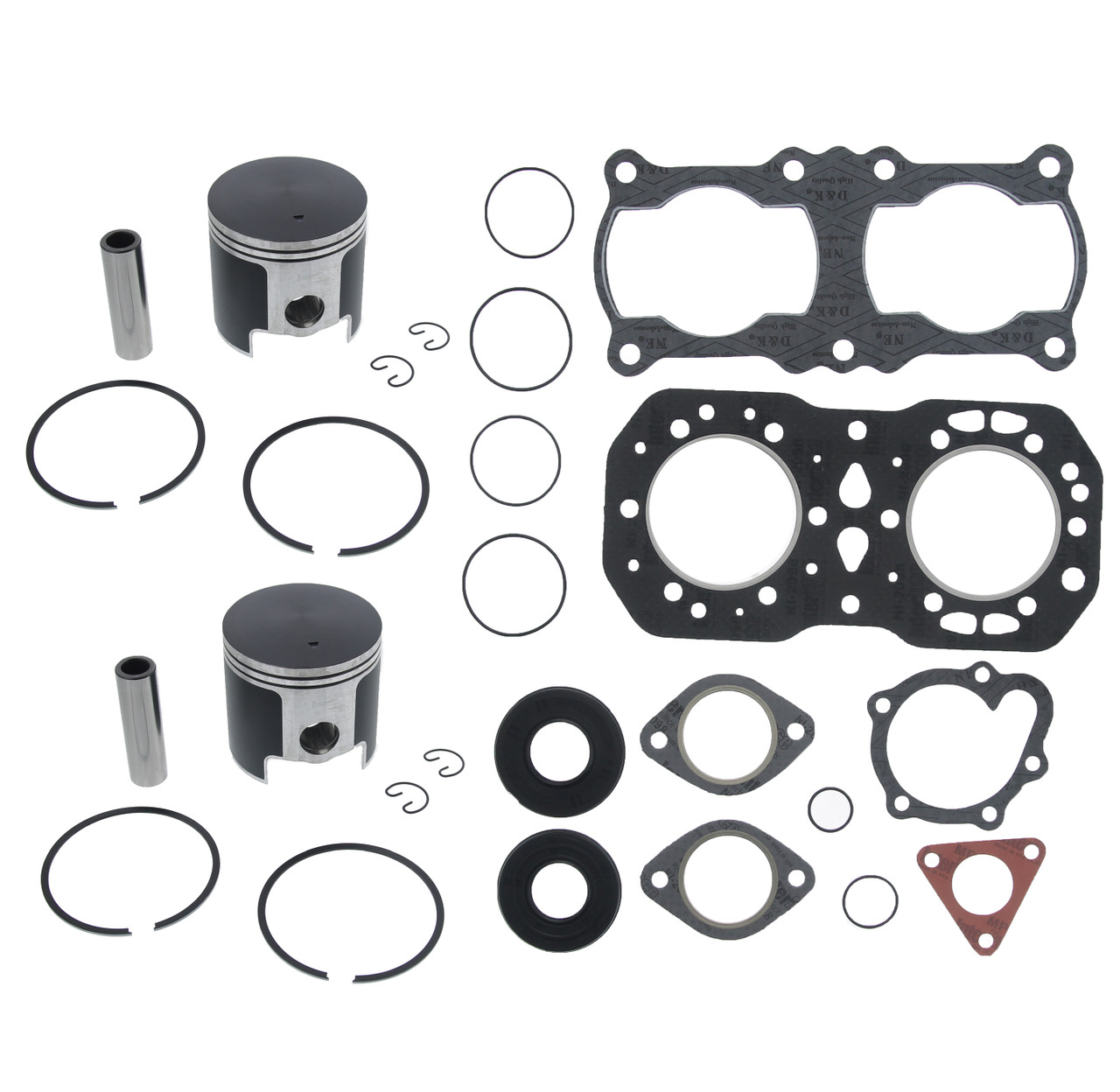 Piston & Gasket Kit for Polaris 500 EFI 1996-1997 Teflon Coated by Race-Driven