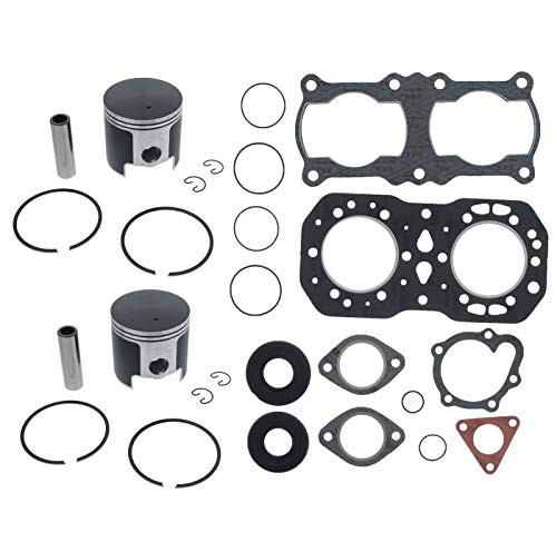 Piston & Gasket Kit for Polaris 500 EFI 1996-1997 Teflon Coated by Race-Driven