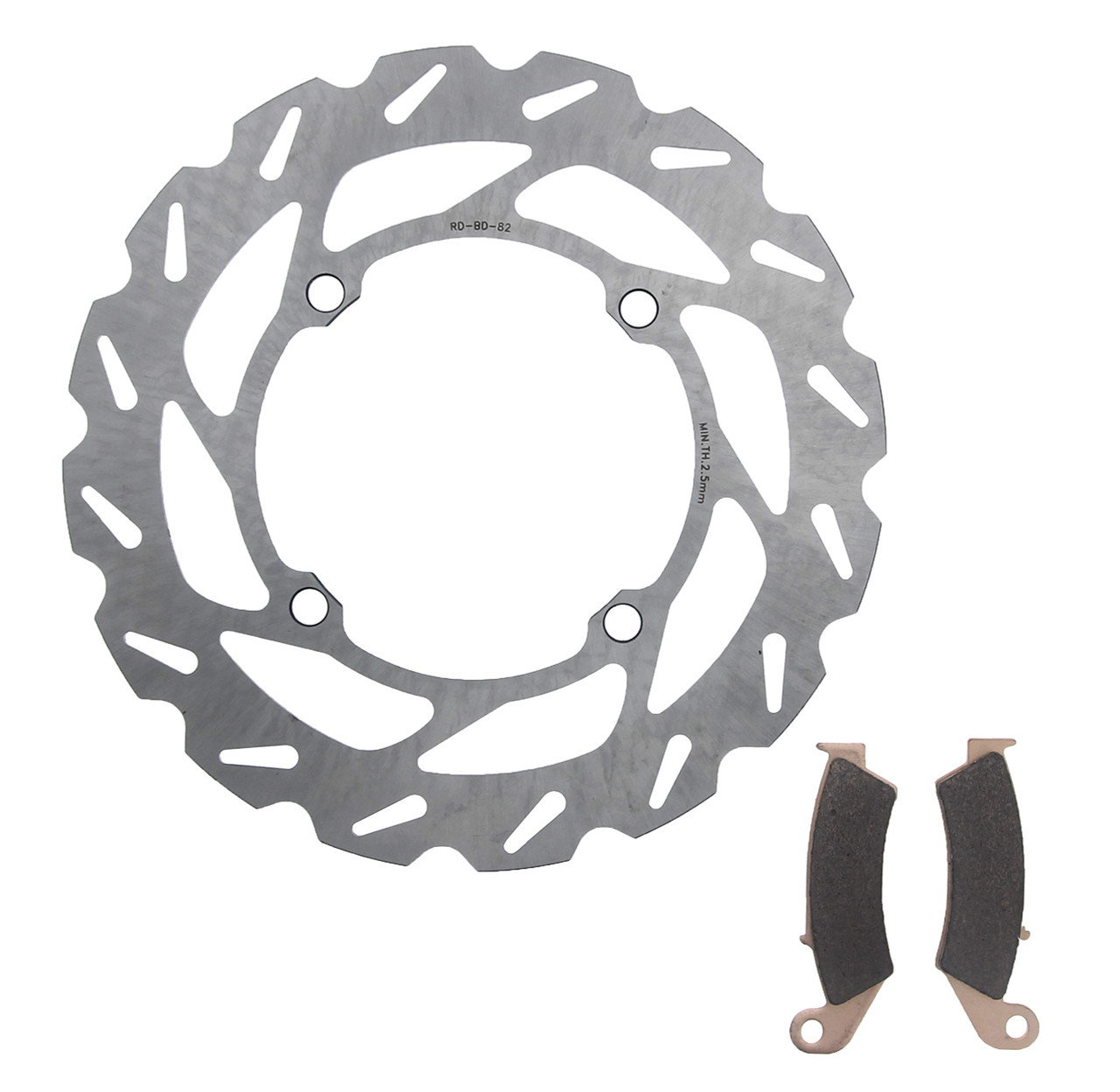 07-16 fits Suzuki RMZ250 RM-Z250 Front RipTide Disc and Brake Pad by Race-Driven