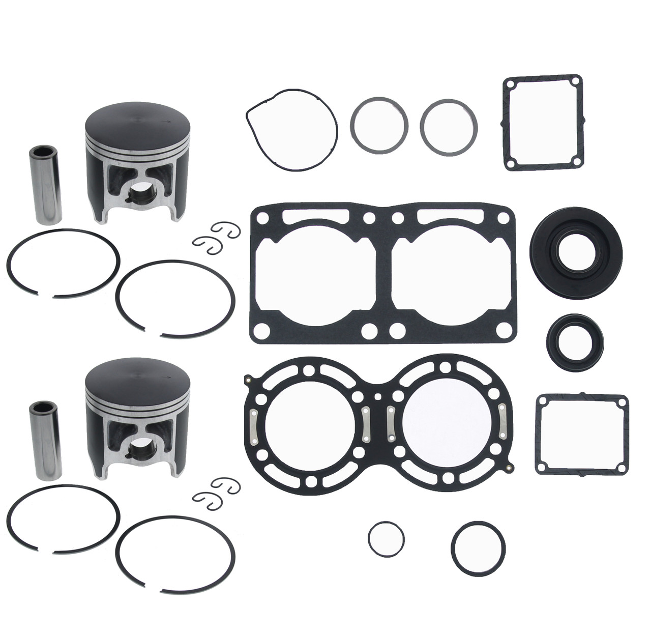 1997 1998 Yamaha VMAX 600 XT VX600XT Piston and Gasket Kit Teflon Coated