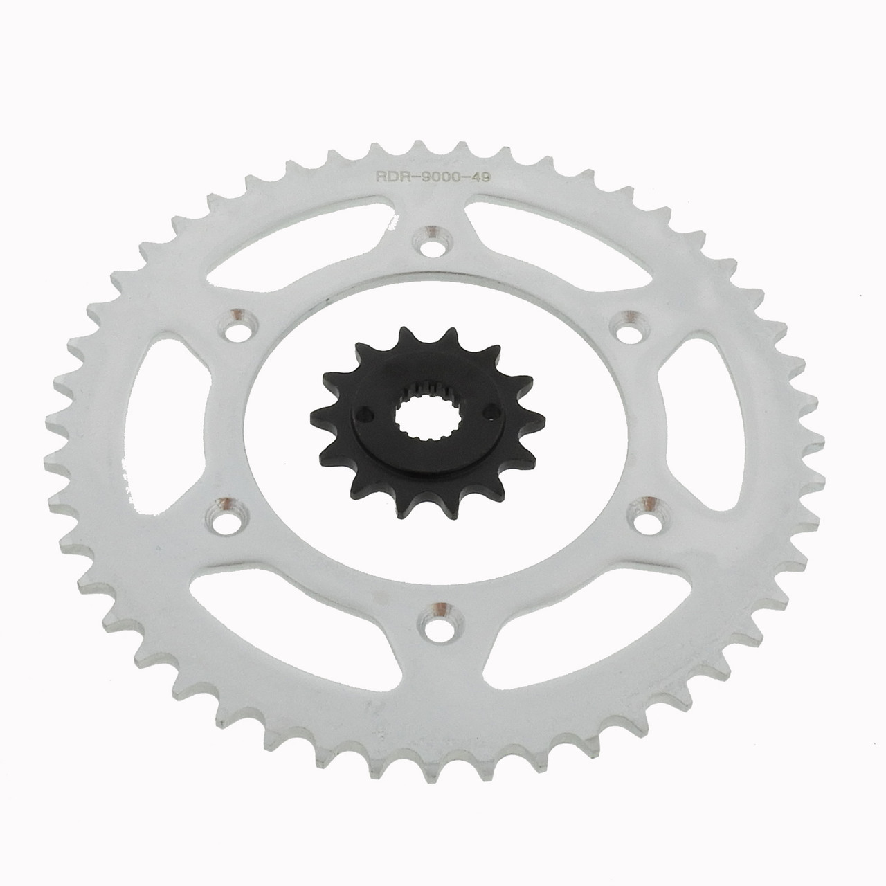 14 Tooth Front Sprocket & 49 Tooth Rear Sprocket fits 1996 - 2004 Honda XR400R
