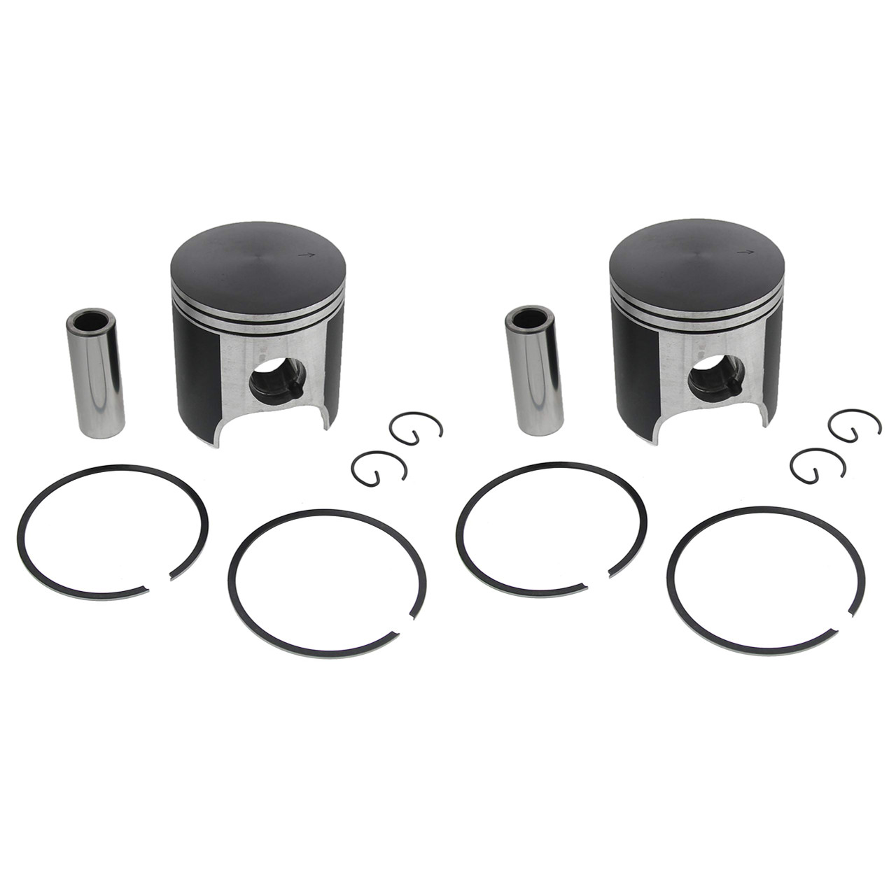 Piston Kit for Polaris Classic 500 2003 Teflon Coated x2 Snowmobile Race-Driven